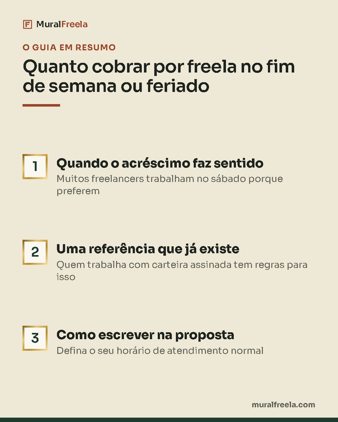 Resumo do guia: 1. Quando o acréscimo faz sentido; 2. Uma referência que já existe; 3. Como escrever na proposta.